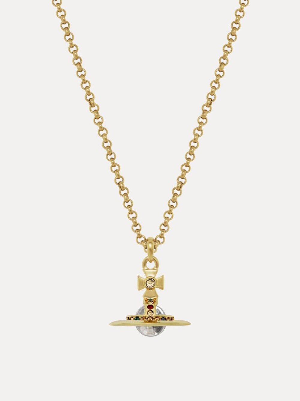Vivienne Westwood New Petite Orb Pendant Necklace